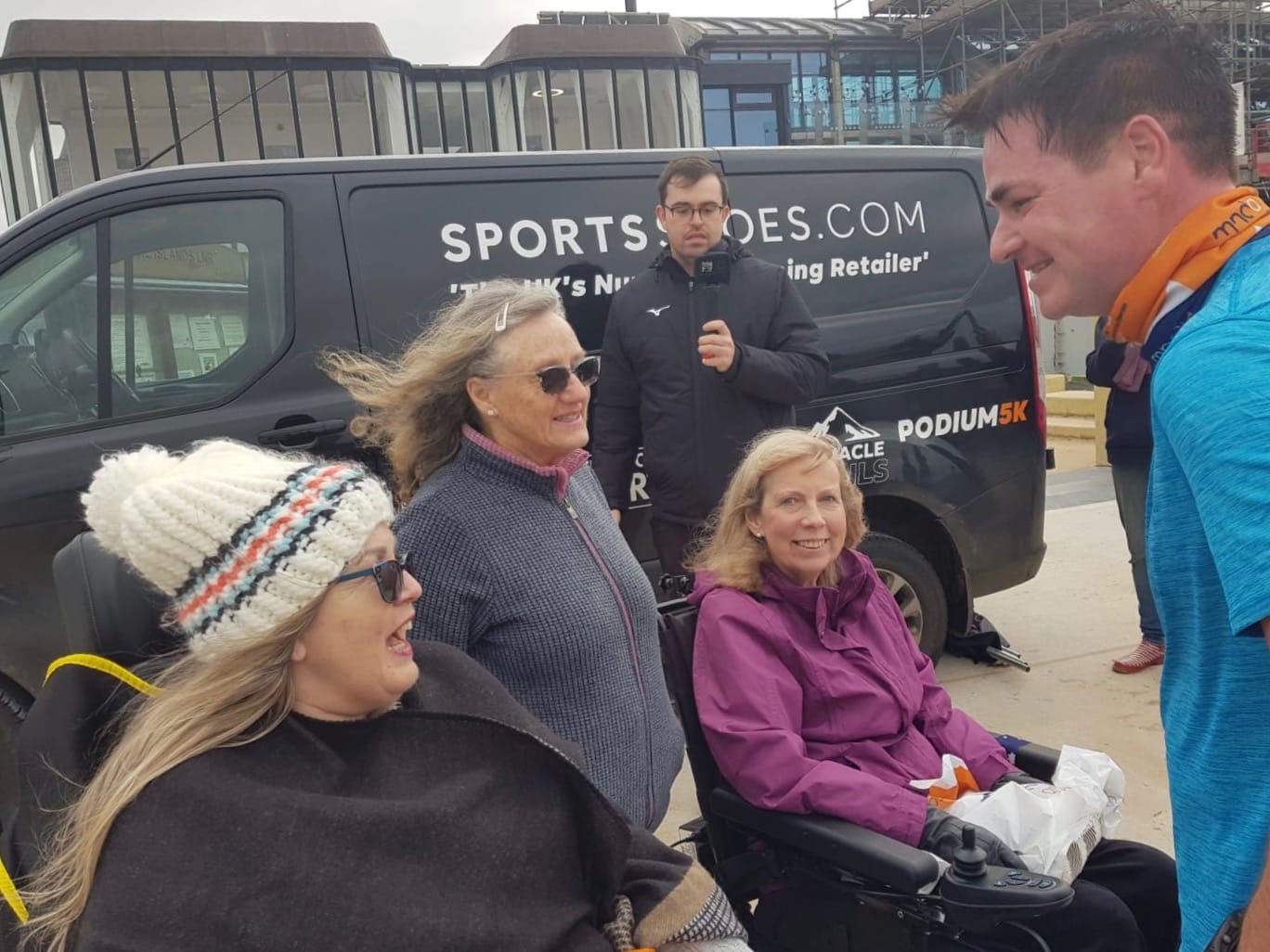 Gruelling charity run ends at West Kirby beach