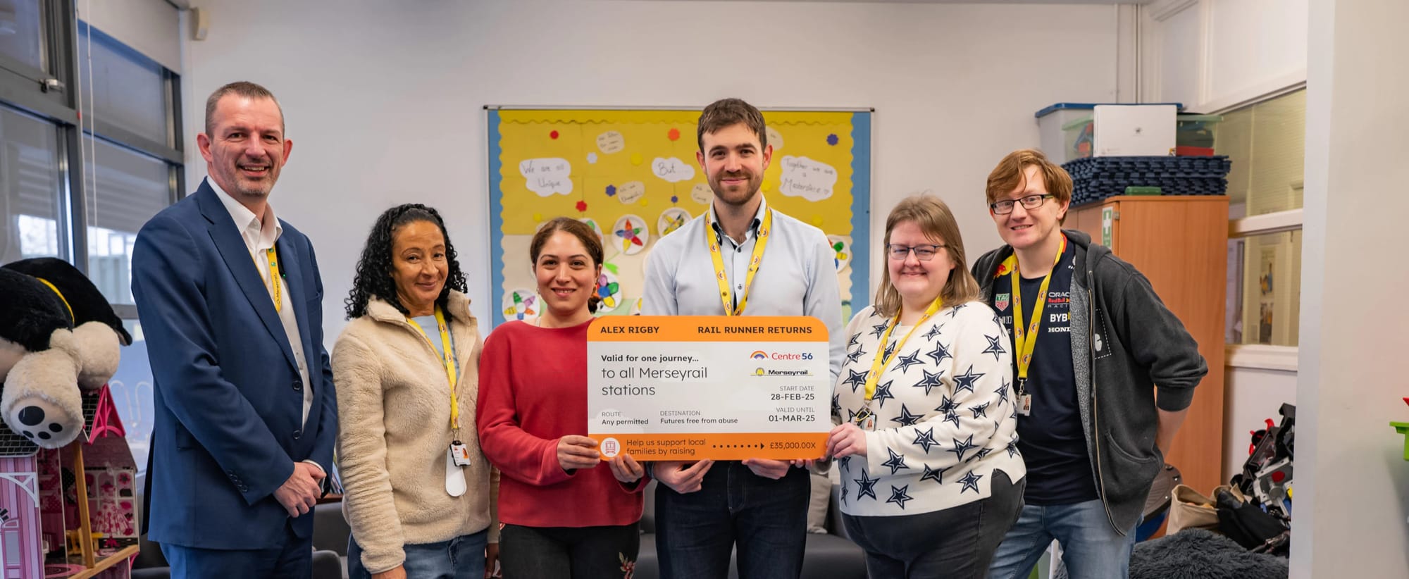 Running the railway for charity