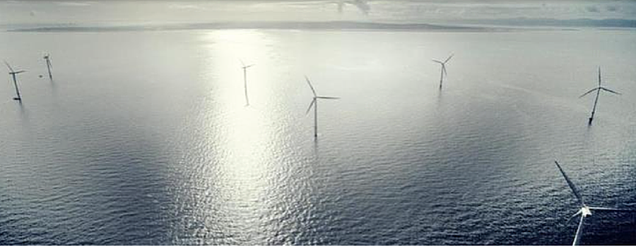 Construction begins on extension of wind farm 7km off Hoylake coast.