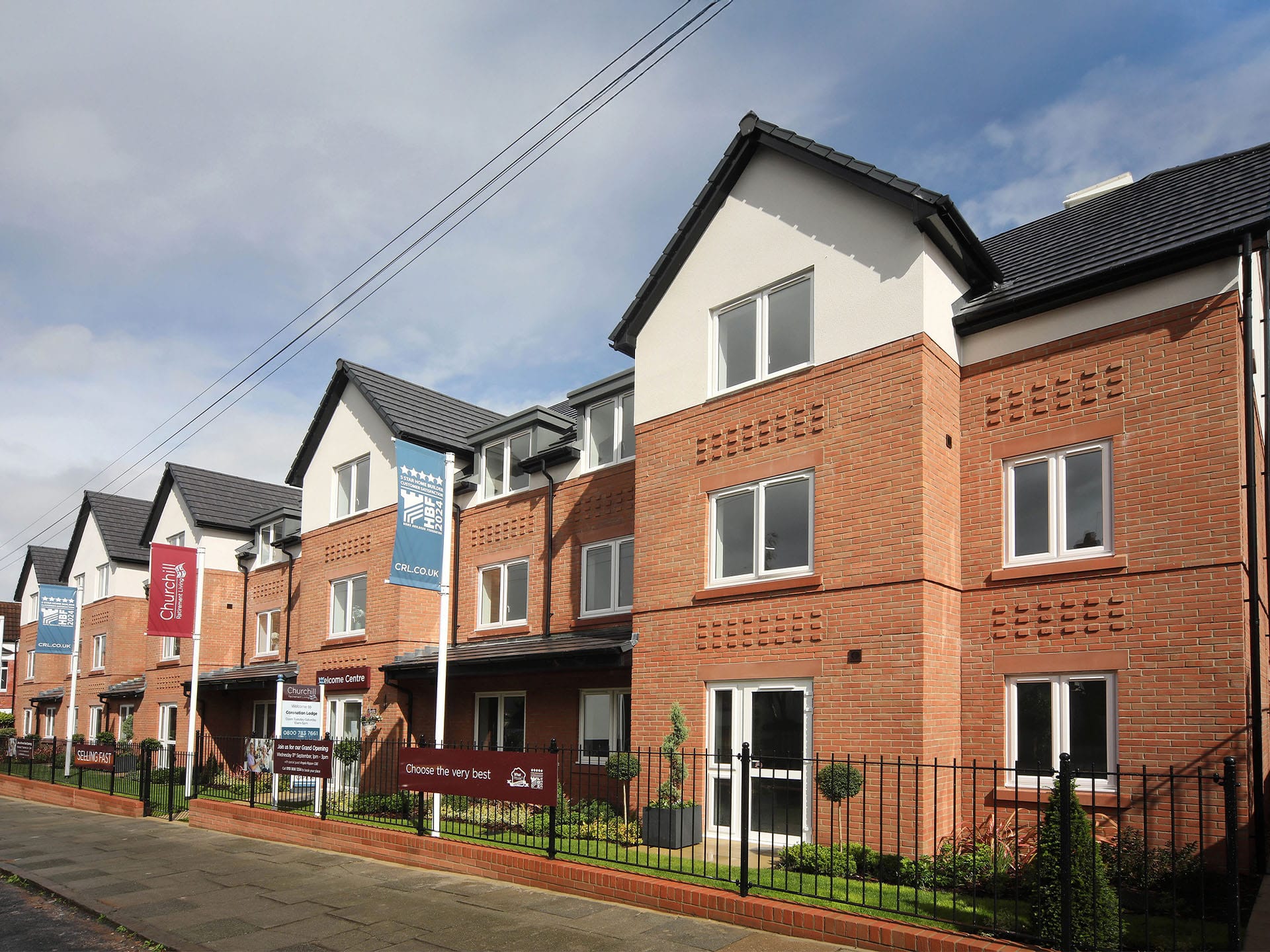 Satisfied residents at Coronation Lodge