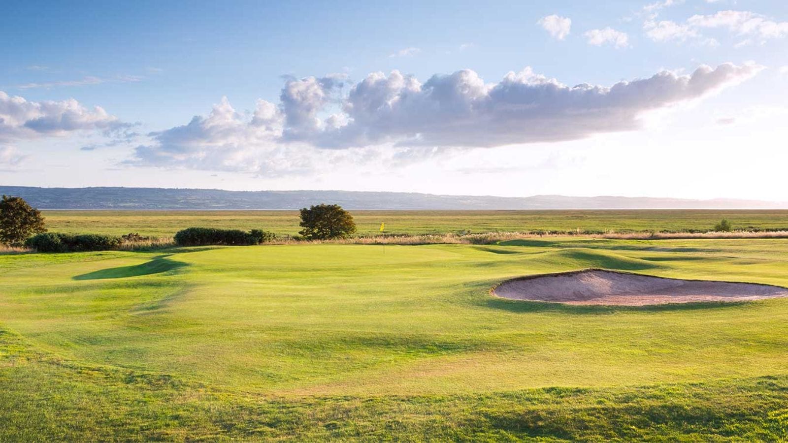 A shot of Heswall Golf Club.