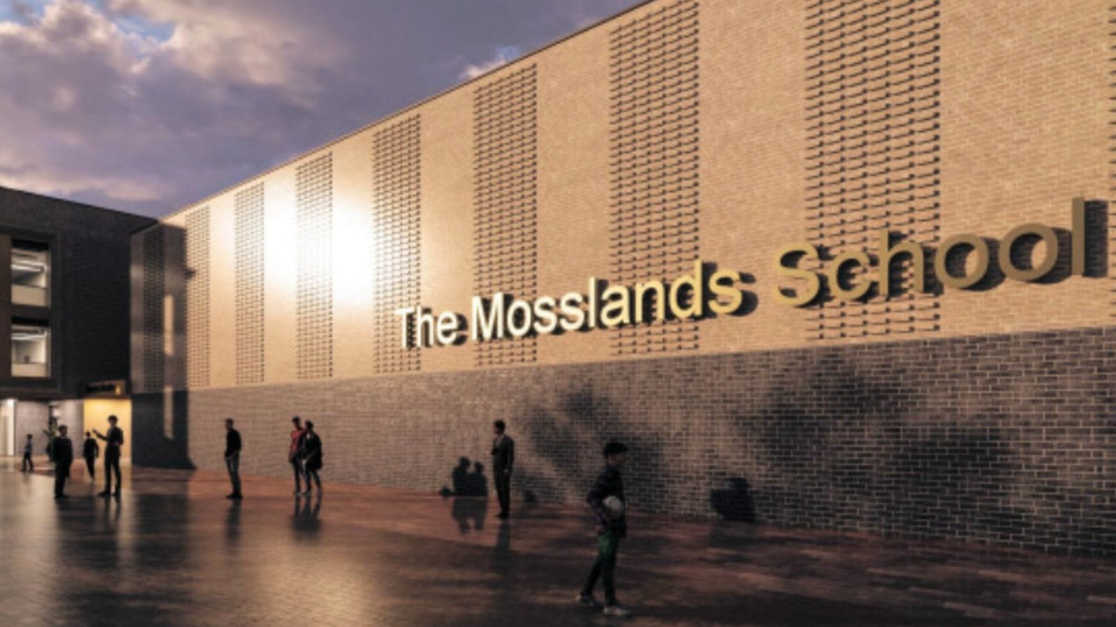 A design imagination of the Mosslands School.