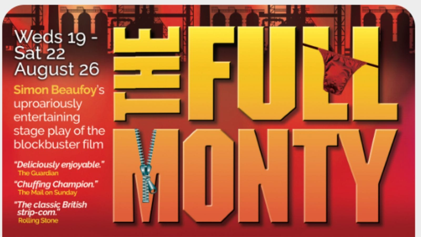 The Full Monty Theatre poster