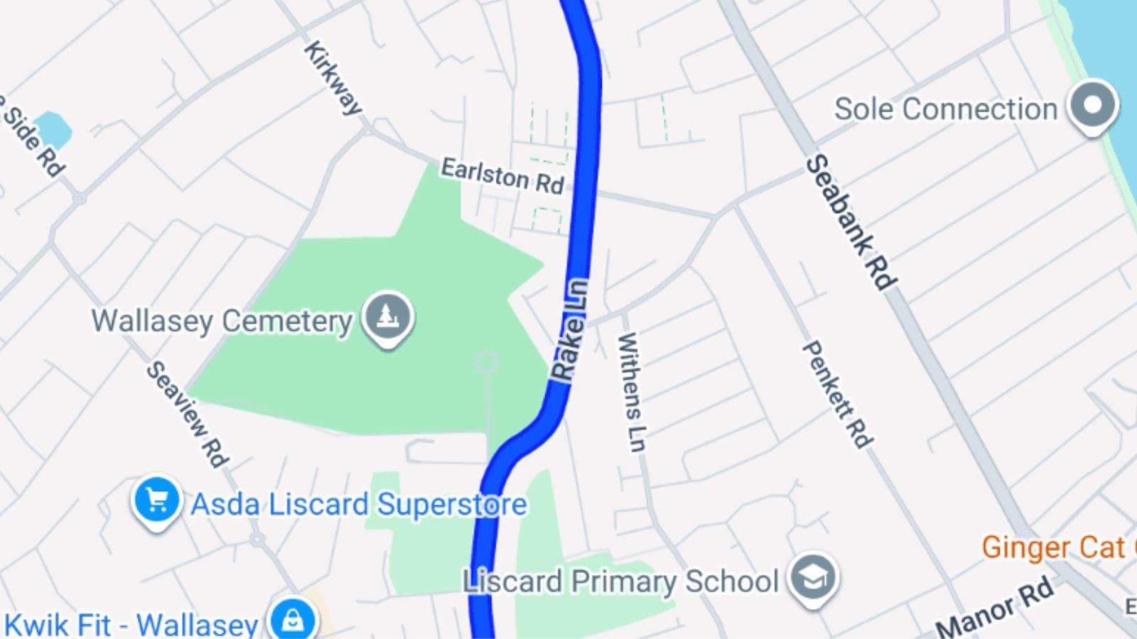 Map of where the crime took place.