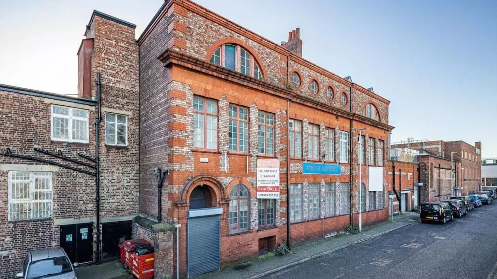 Guild Hall, Birkenhead, on Oliver Street.