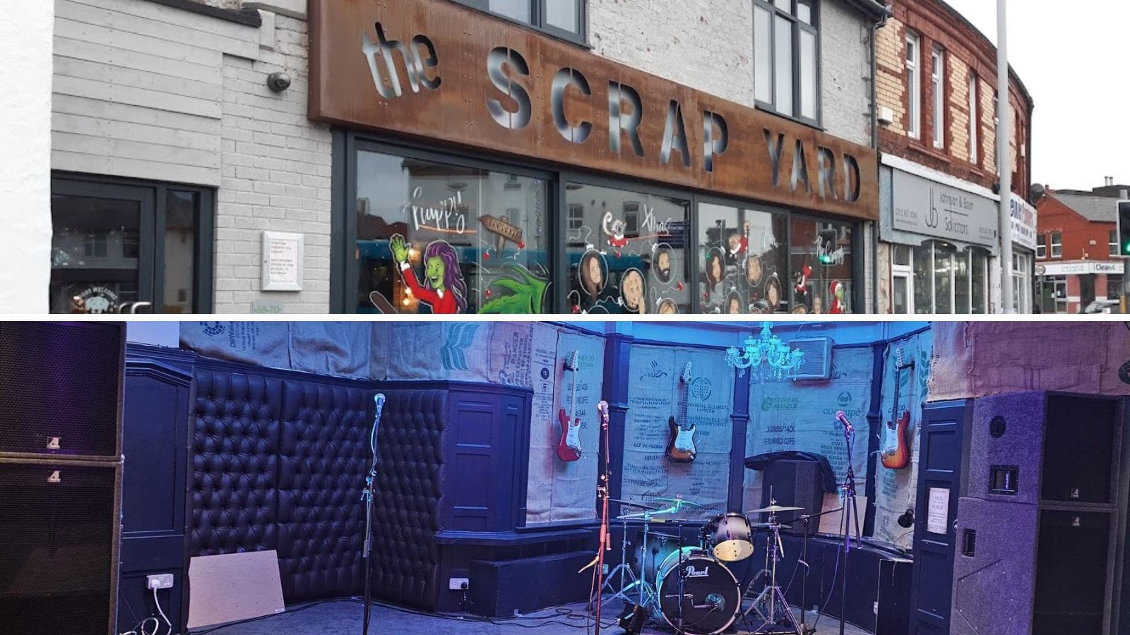 Two venues in Wallasey.