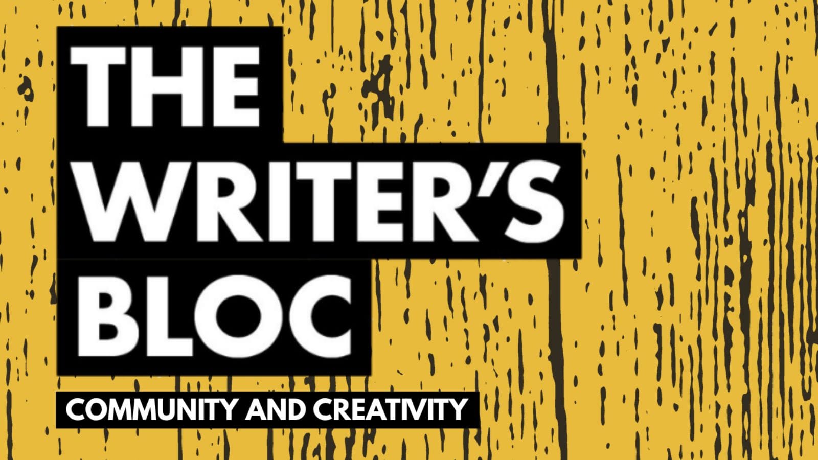 Writer's Block poster.