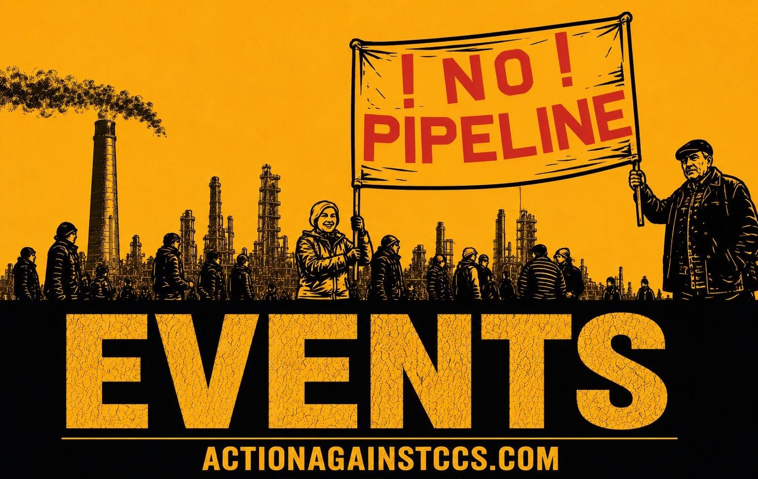 Anti-pipeline poster.
