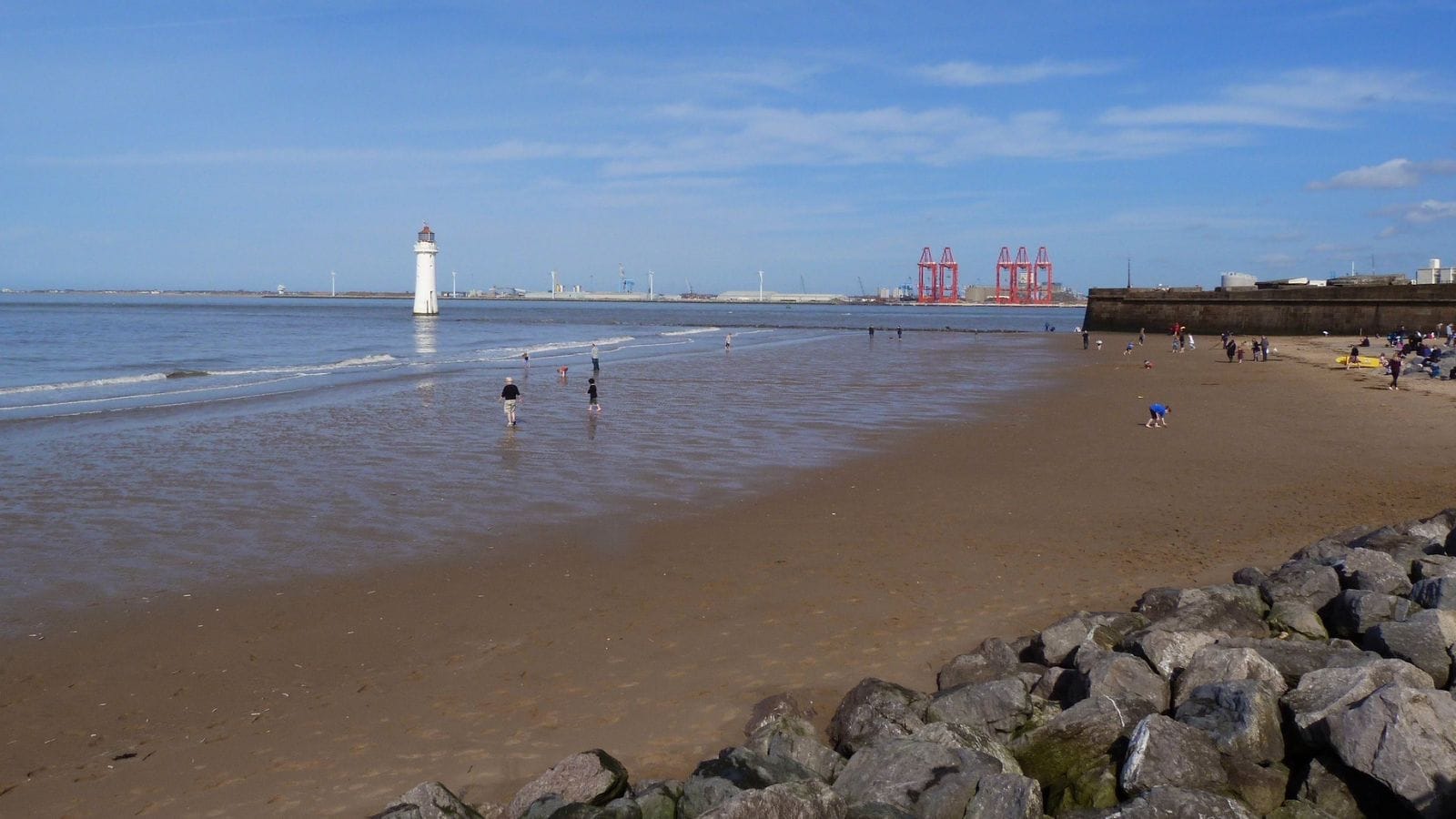 New Brighton beach.