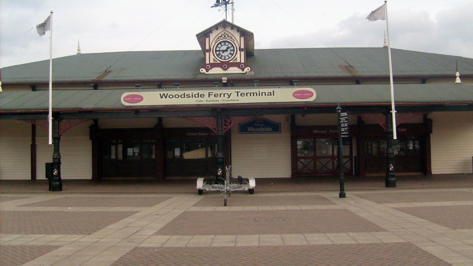 Woodside Ferry Terminal, Birkenhead.