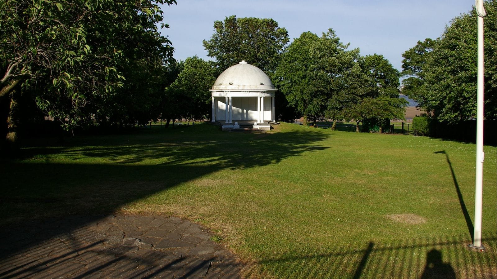 Vale Park bandstand, Wallasey.