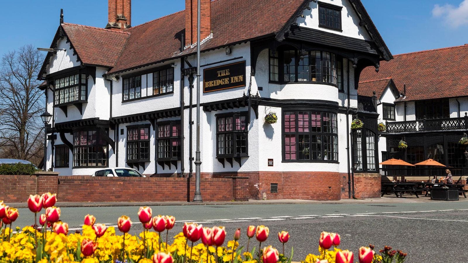 The Bridge Inn pub, Port Sunlight, Bebington.