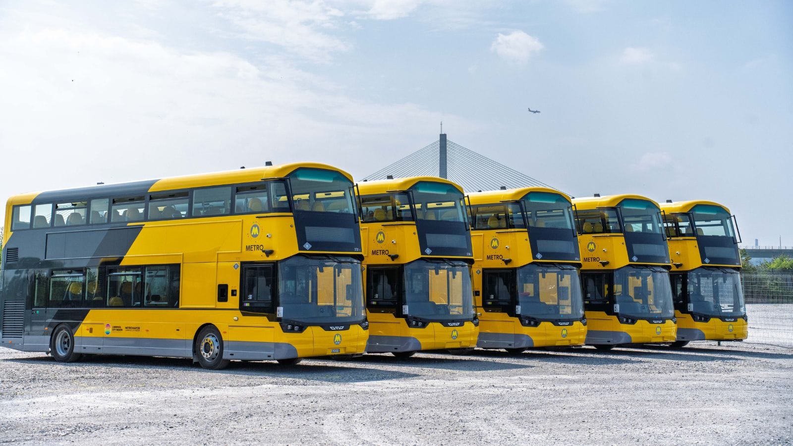 Merseytravel buses.