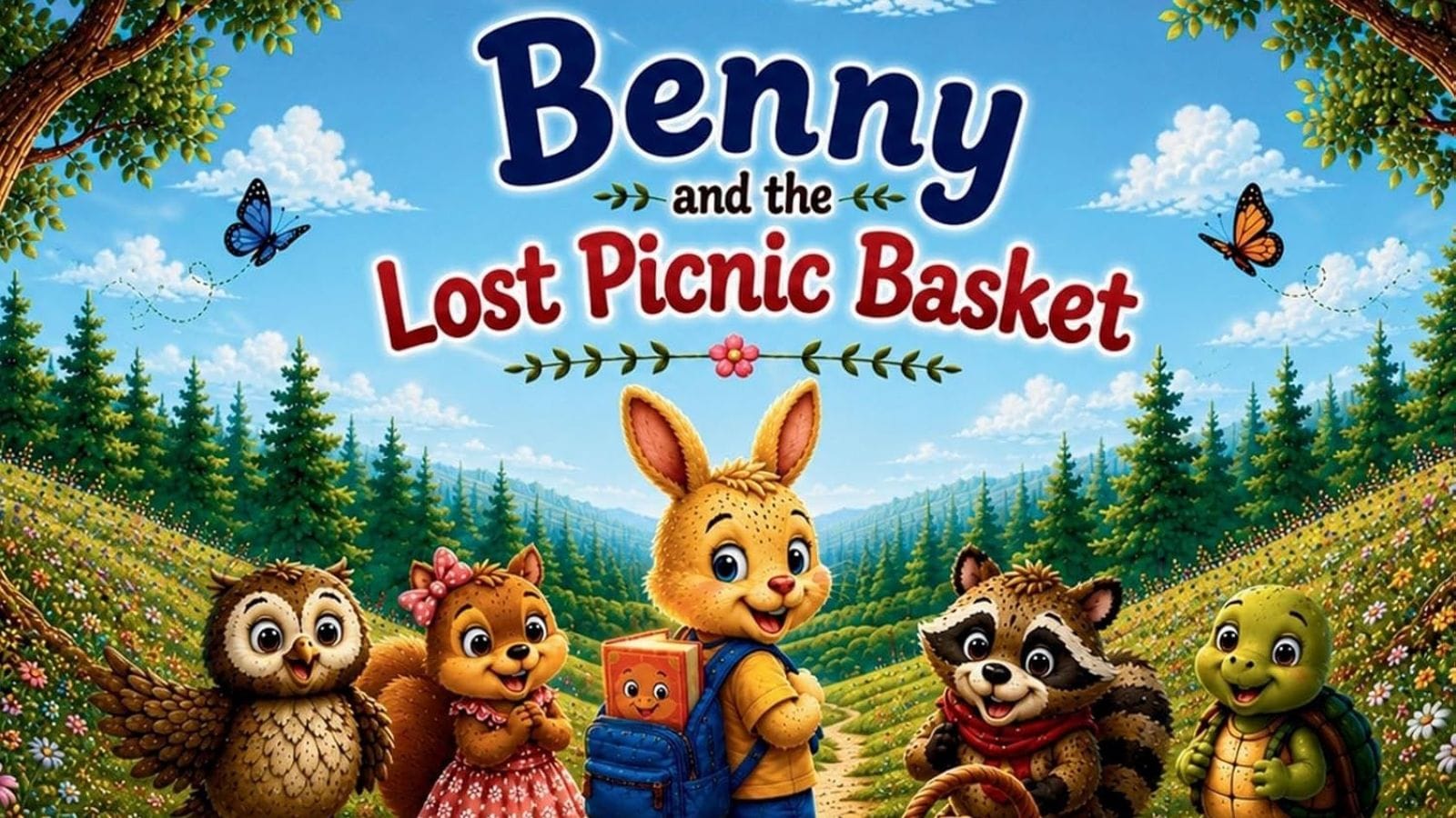 Benny and the Lost Picnic Basket book cover.