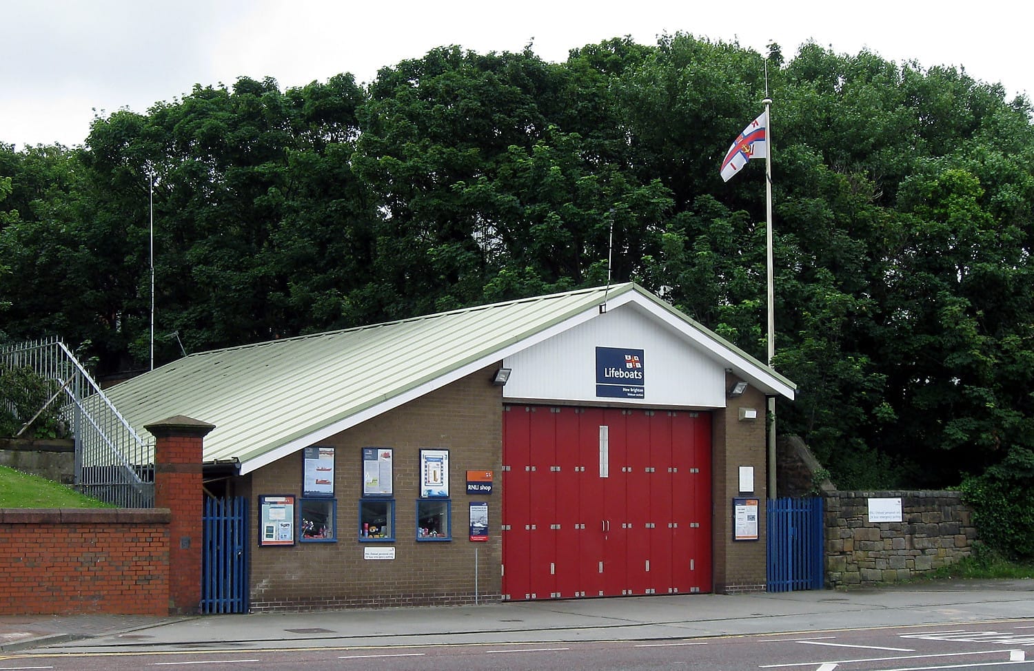 New Brighton Lifeboat Station.