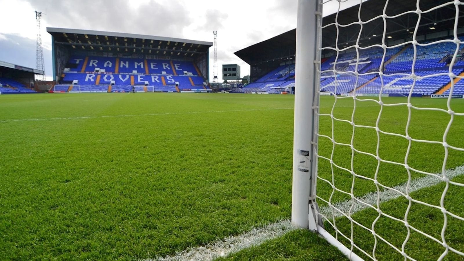 Tranmere Rovers' Prenton Park football ground.