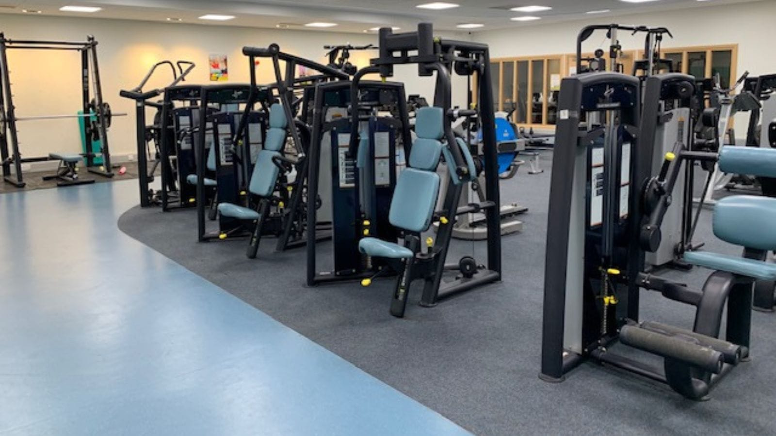 Inside The Guniea Gap gym in Wallasey.
