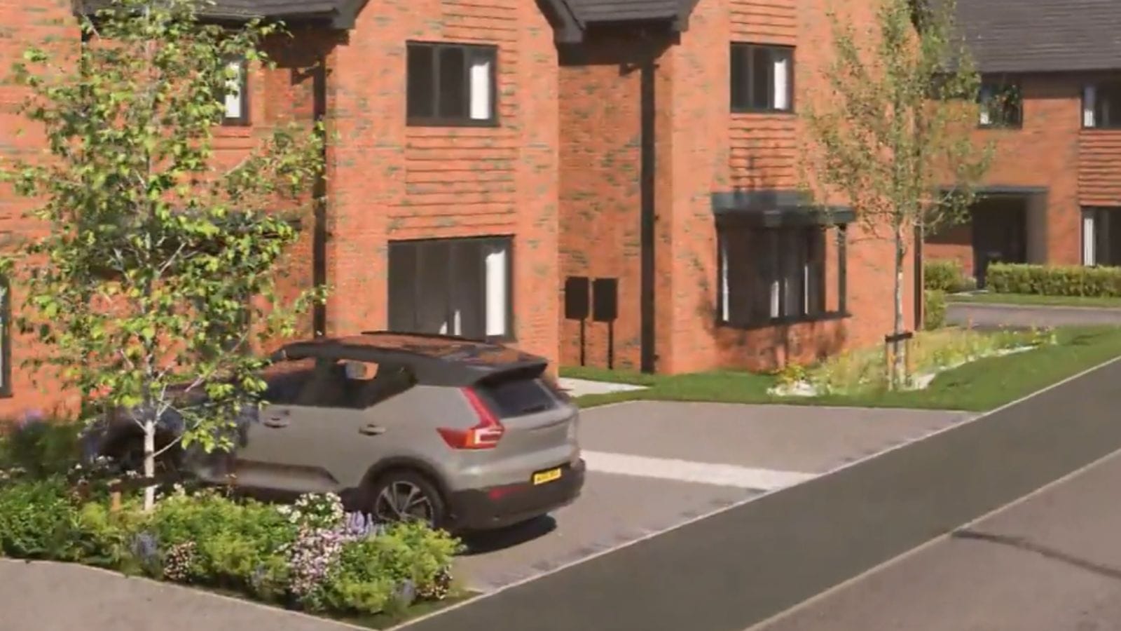 Anwyl Homes' Lottie Gardens development in Bebington.