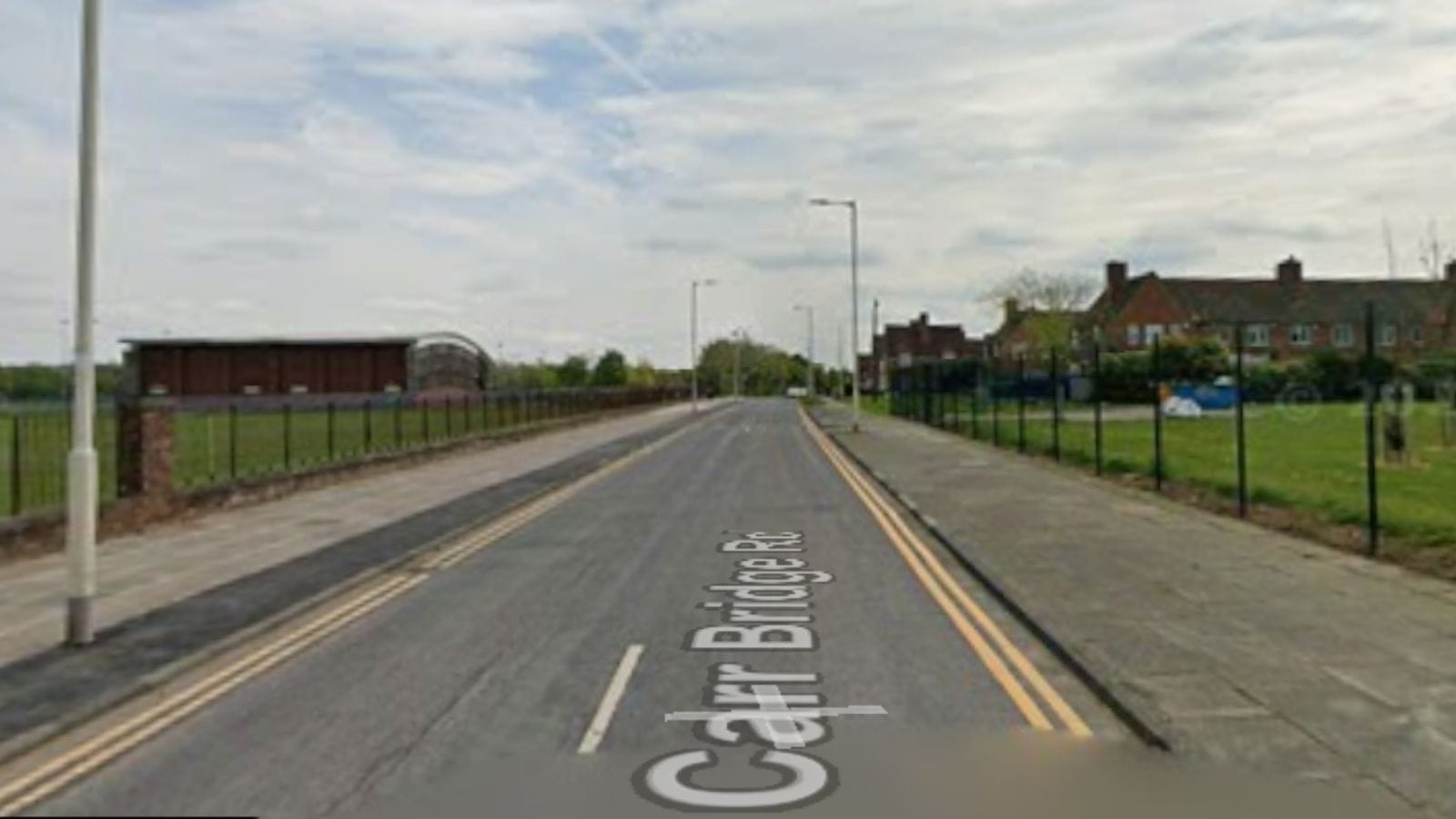 Google Maps view of Carr Bridge Road. 