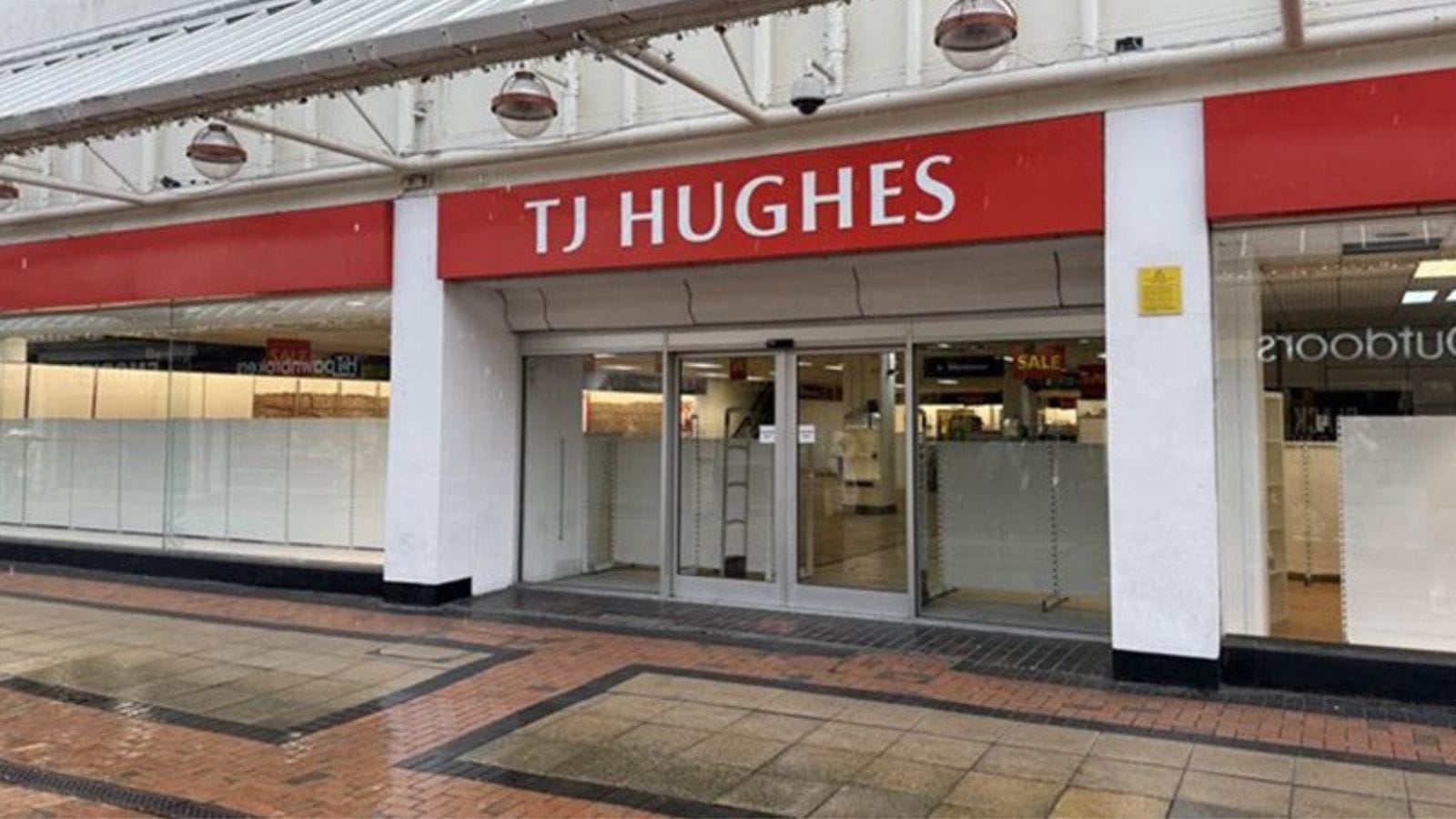 The old TJ Hughes building in Birkenhead.