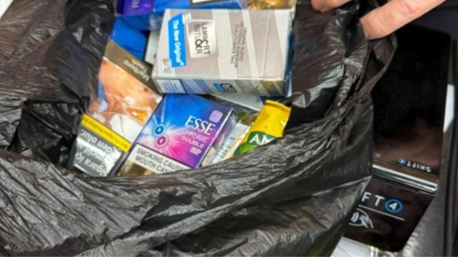 Illegal and siezed products.