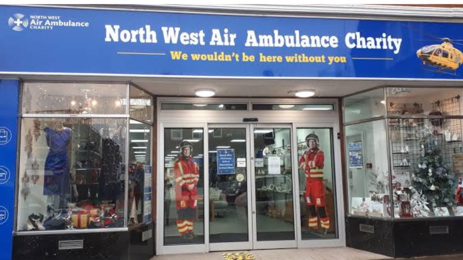 North West Air Ambulance store in Heswall.