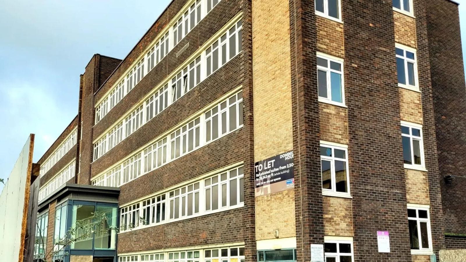 Dominick House office building, Liscard, on St Albans Road.