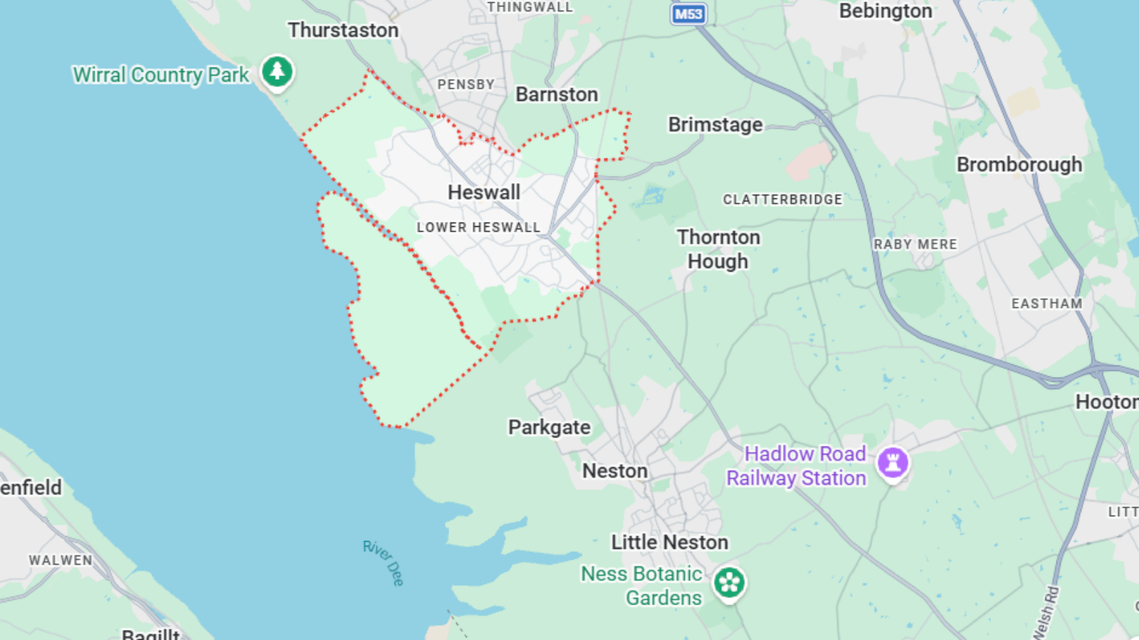 Postcode covering Gayton and wider Heswall is Merseyside's most expensive postcode to buy a house in