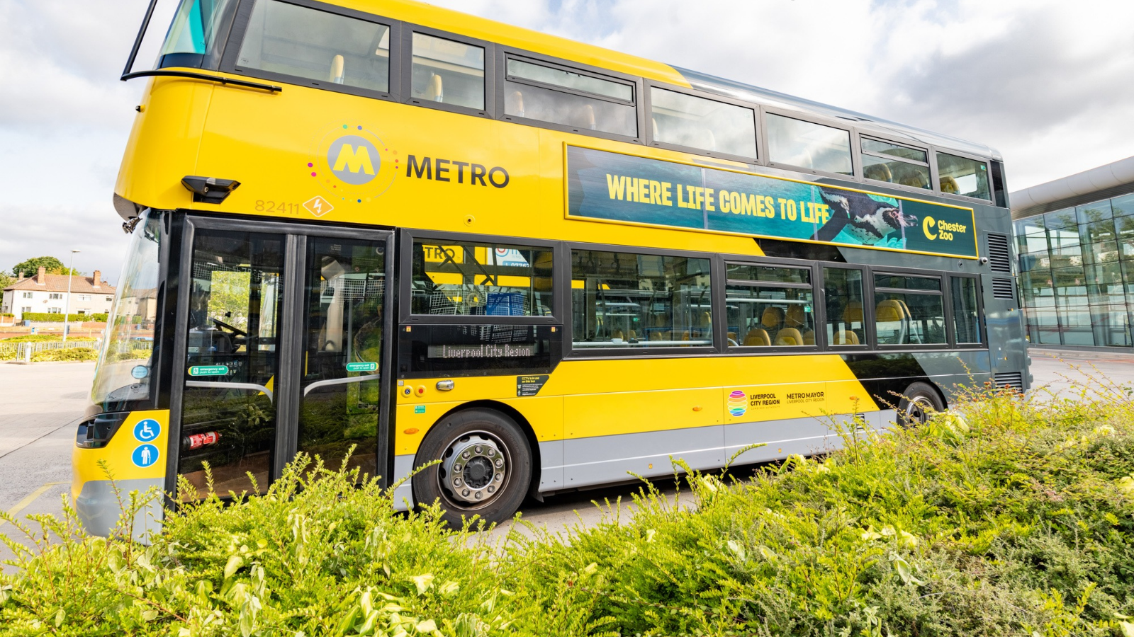 New Liverpool buses, as the bus service goes under public control.