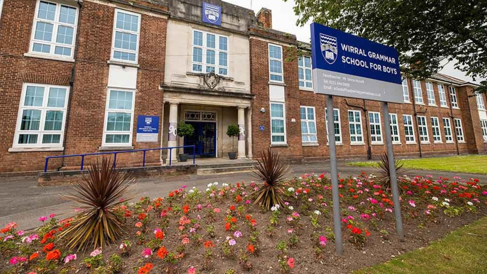 Wirral Grammar for Boys in Bebington. 