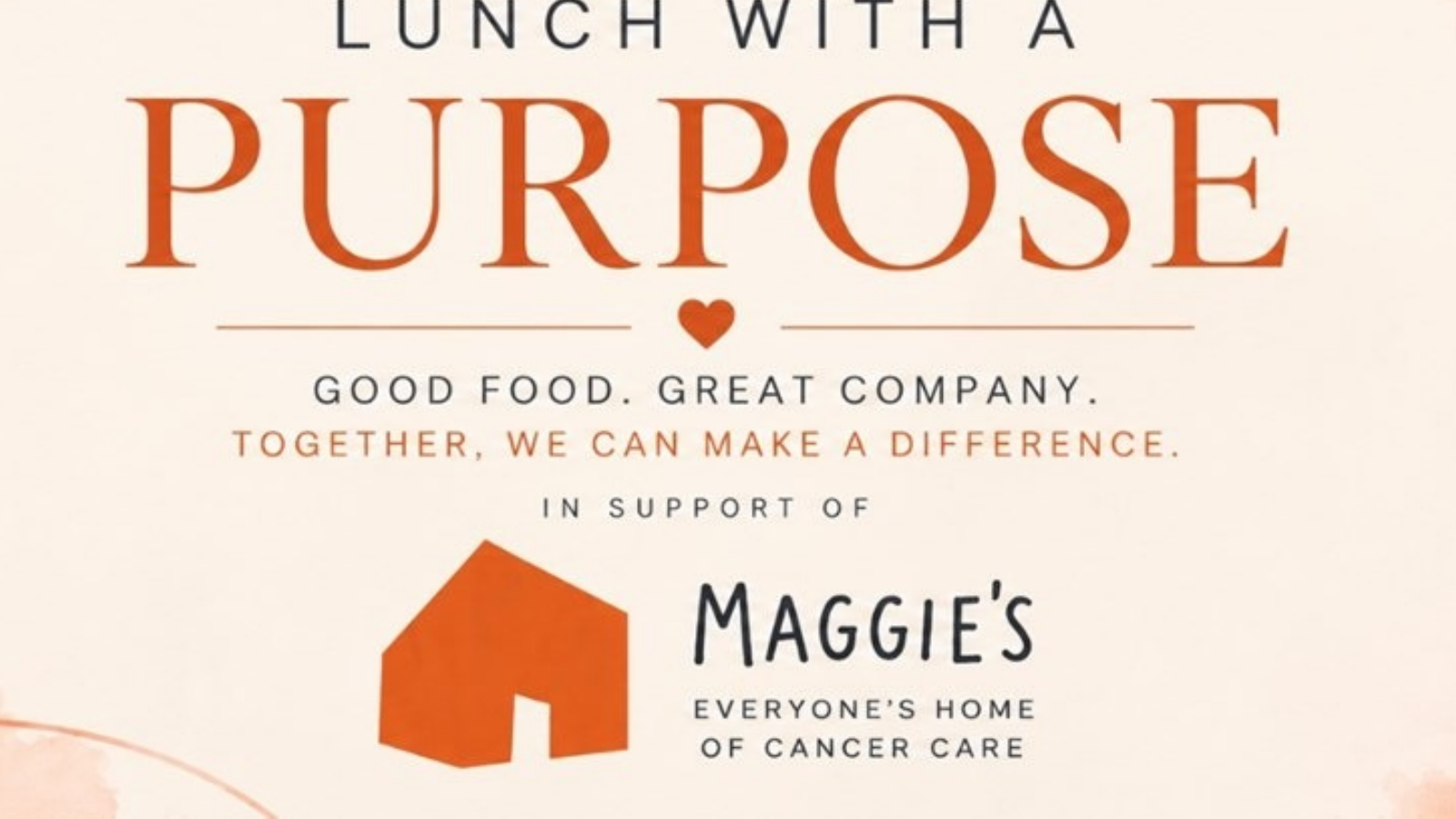 JustGiving poster of the event.