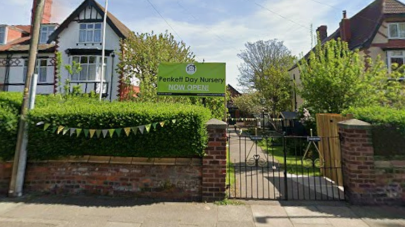 Penkett Day Nursery in Wallasey, Google Maps view. 