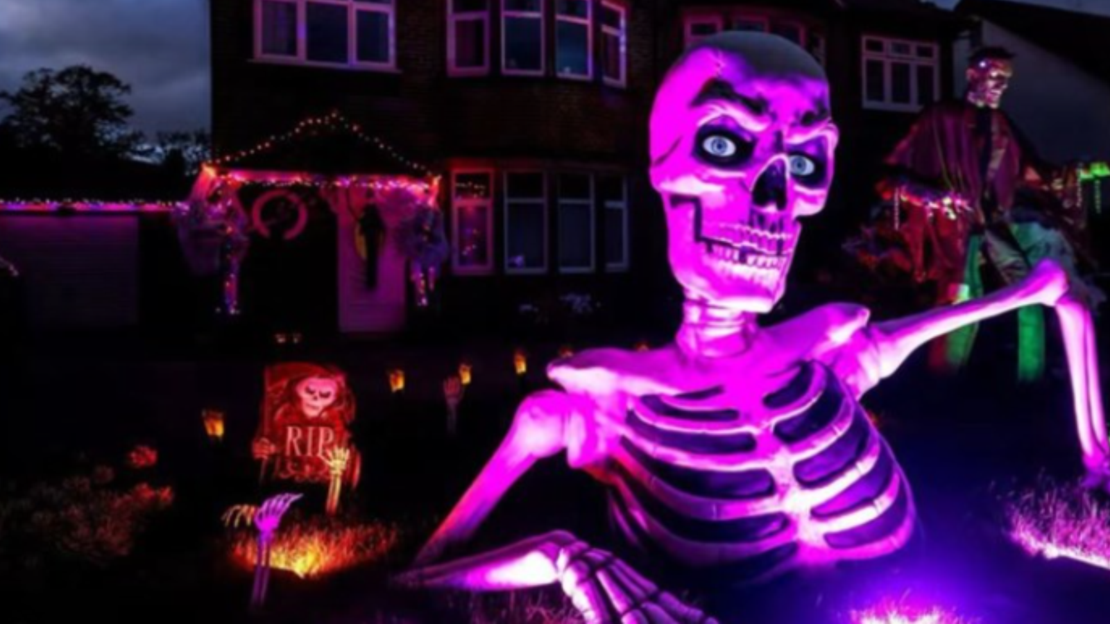 The Halloween photo from the fundraiser.