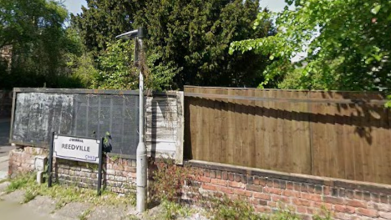 Reedville, Oxton, Google Maps view.