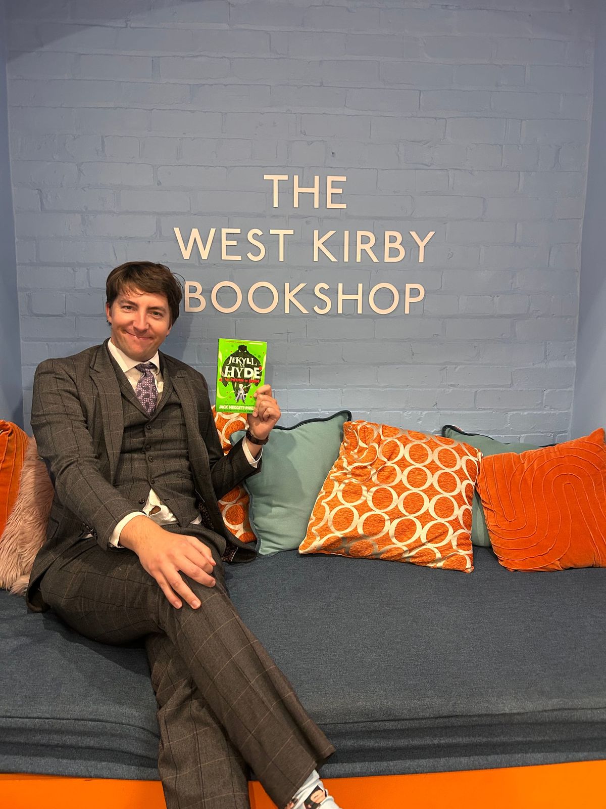 Author delights pupils at West Kirby schools