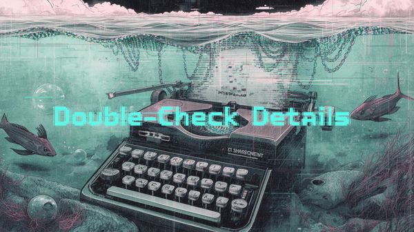 Double-Check Details