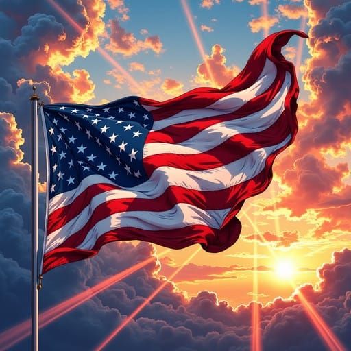 US Arrival: Patriotic Dreams: Through the Eyes of a Child - Discovering America