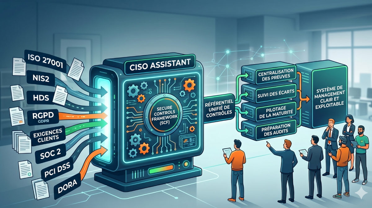 Industrialiser la conformité cybersécurité avec le SCF