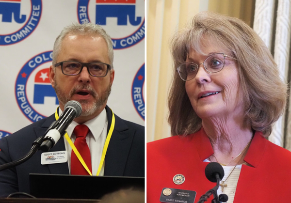 Republican Colorado governor candidates Kirkmeyer, Bottoms face off in debate