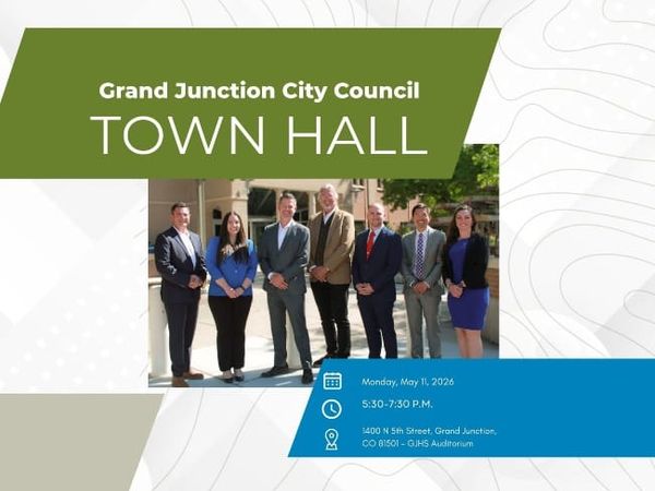 Grand Junction City Council to Host Spring Town Hall at Grand Junction High School on May 11