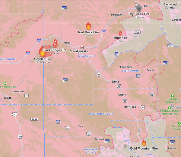 Mesa and Ouray County Fire Emergency: Evacuations, Closures, Shelters, and Resources