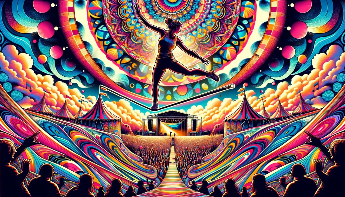 Kaleidoscope 18/40: A surprising lesson from Bonnaroo — about slacklines.