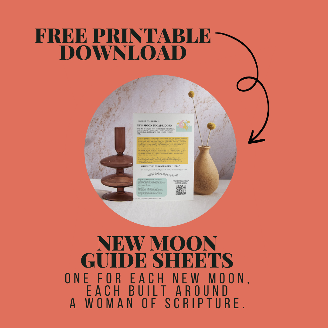 New Moon Guide Sheets