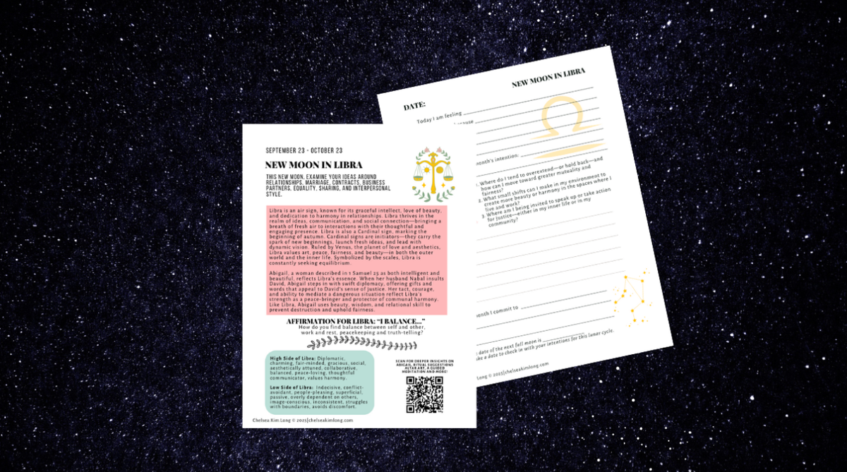 New Moon in Libra: Abigail—Get You a Woman Who’s Both