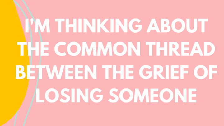 The common thread of grief