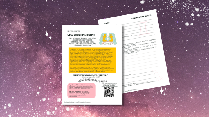 New Moon in Gemini: Mary and Martha, Women Who Contain Multitudes