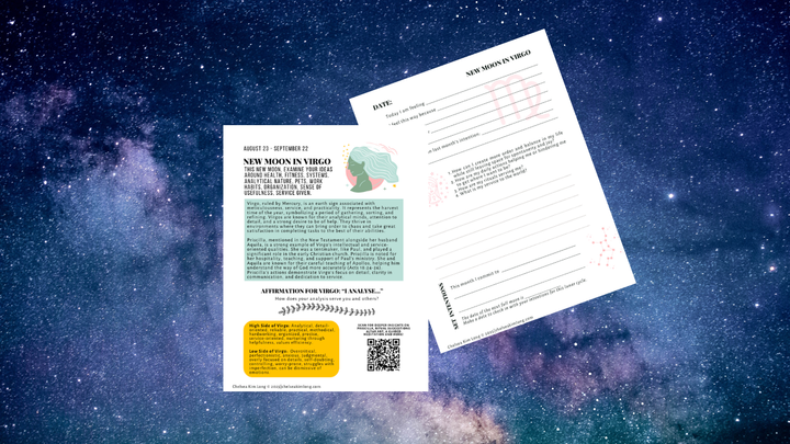 New Moon in Virgo: Priscilla and the Ministry of Details