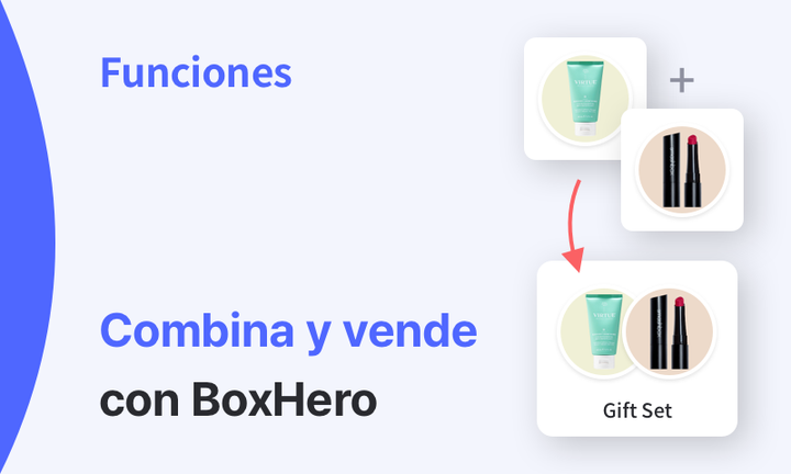 Destacado de funciones de BoxHero: Bundles