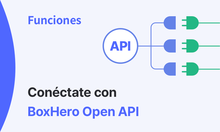 Destacado de funciones de BoxHero: Open API