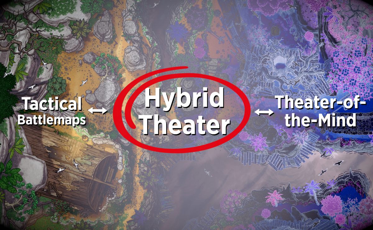 Run Tabletop Campaigns with Hybrid Theater